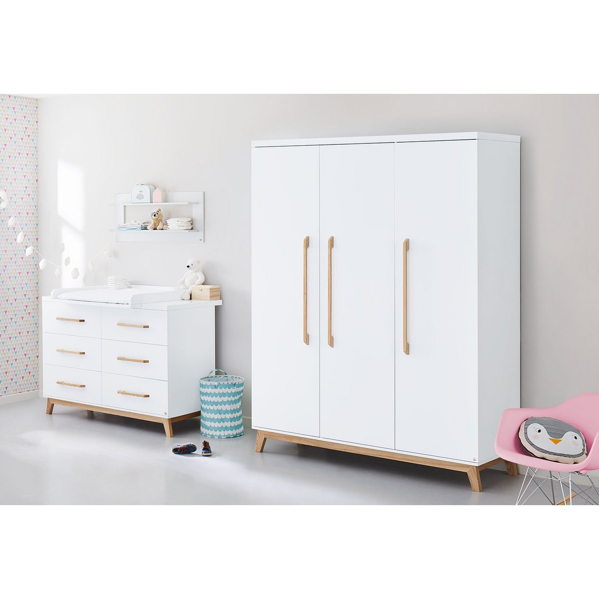 Garderobe "Riva" groot