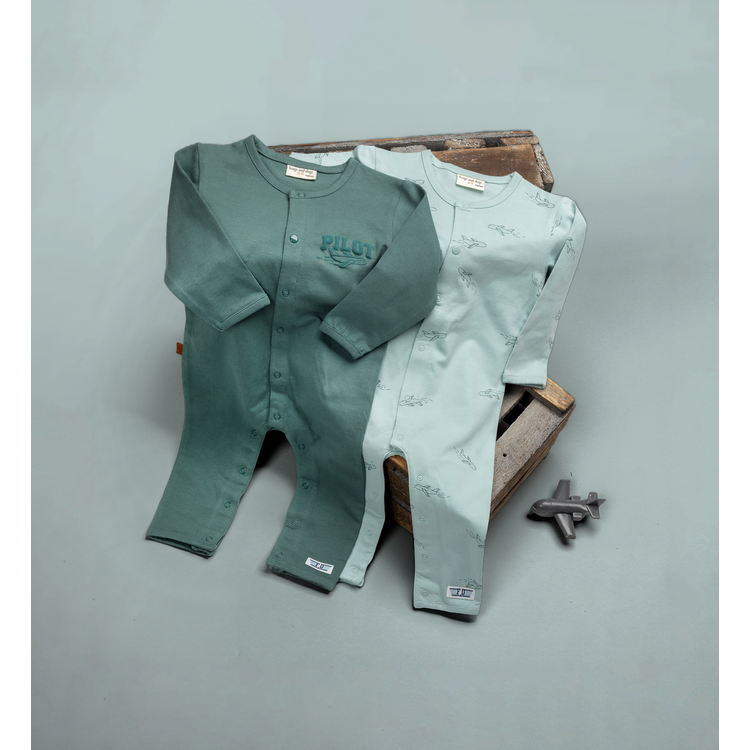 Pilot Club baby onesie piloot | Zeekijn