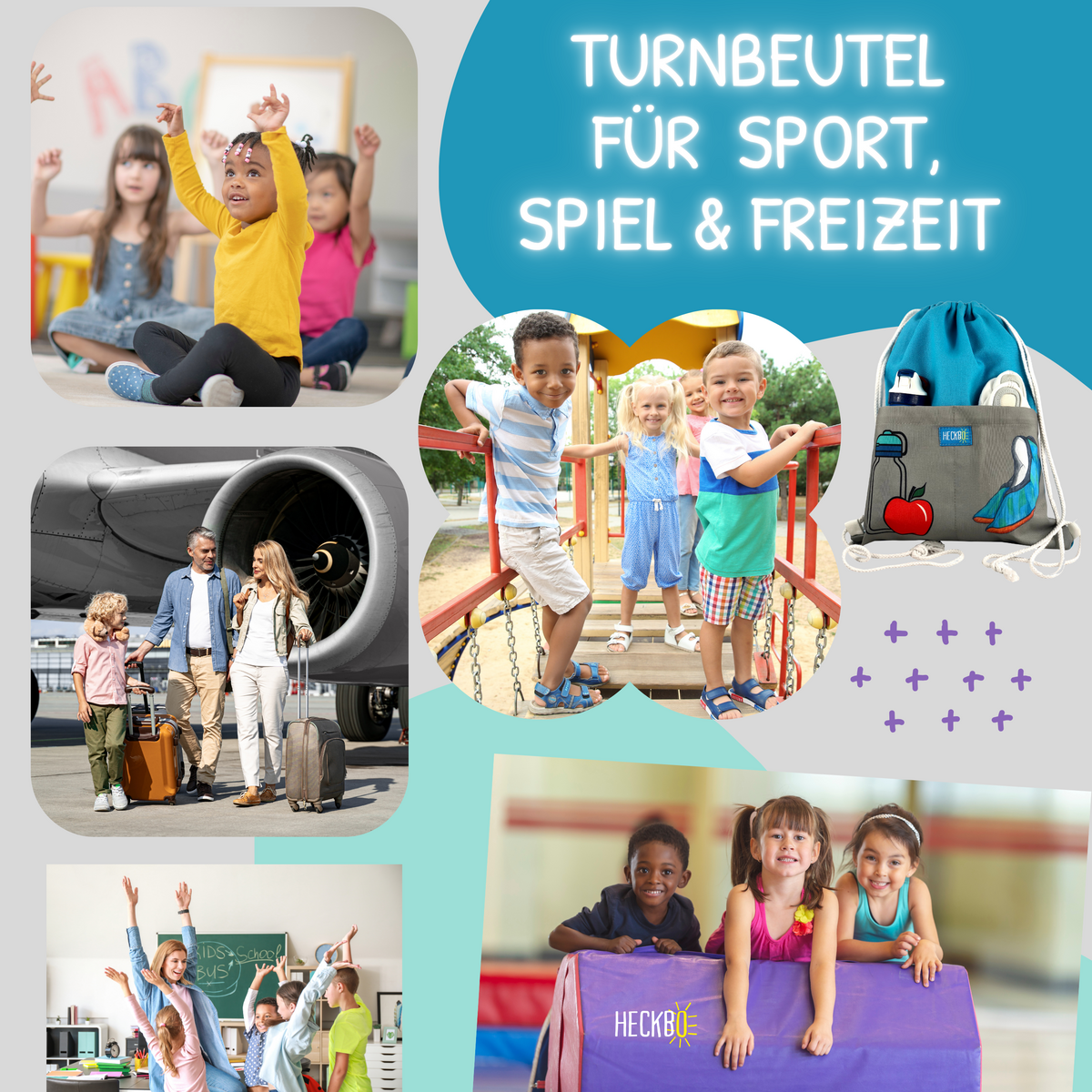 Gym Bag 2 zakken voor kinderen