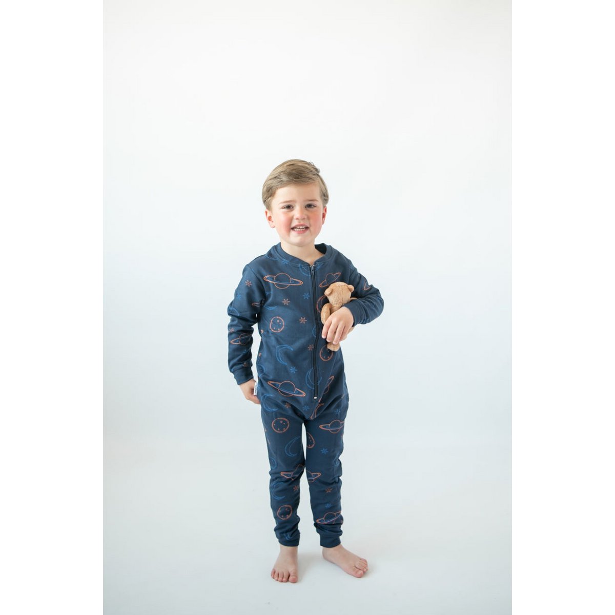 Planet Boy F&D Onesie Kinderen | Marine