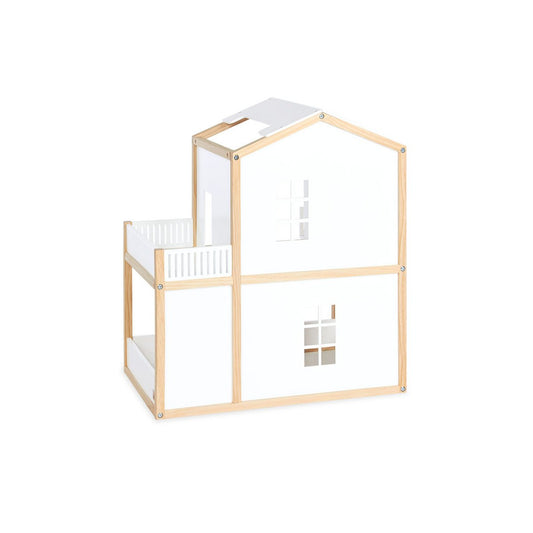 Poppenhuis "Ida", wit