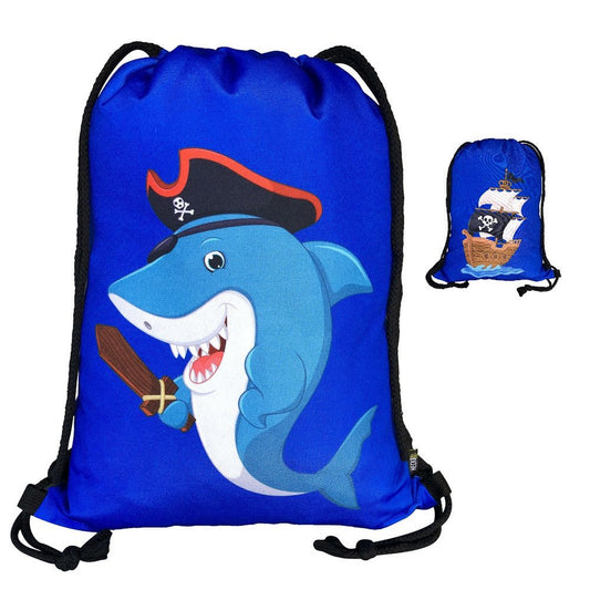 Gym Bag Pirates Shark voor kinderen