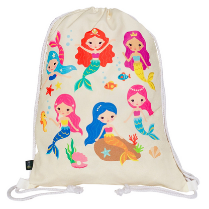 Sporttas zeemeermin beige