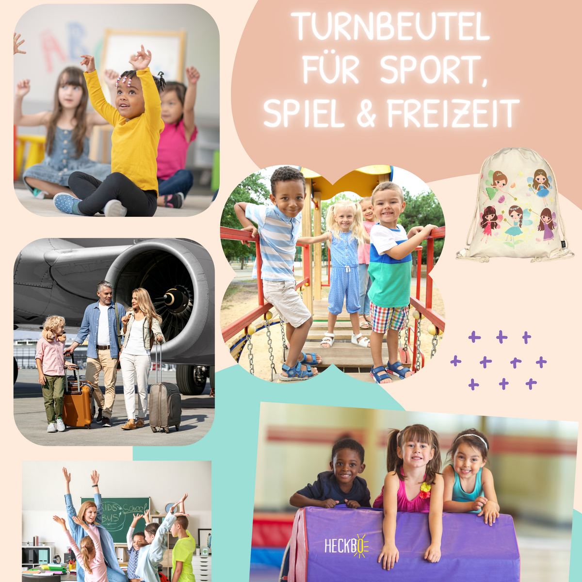 Gym Bag Fairy voor kinderen