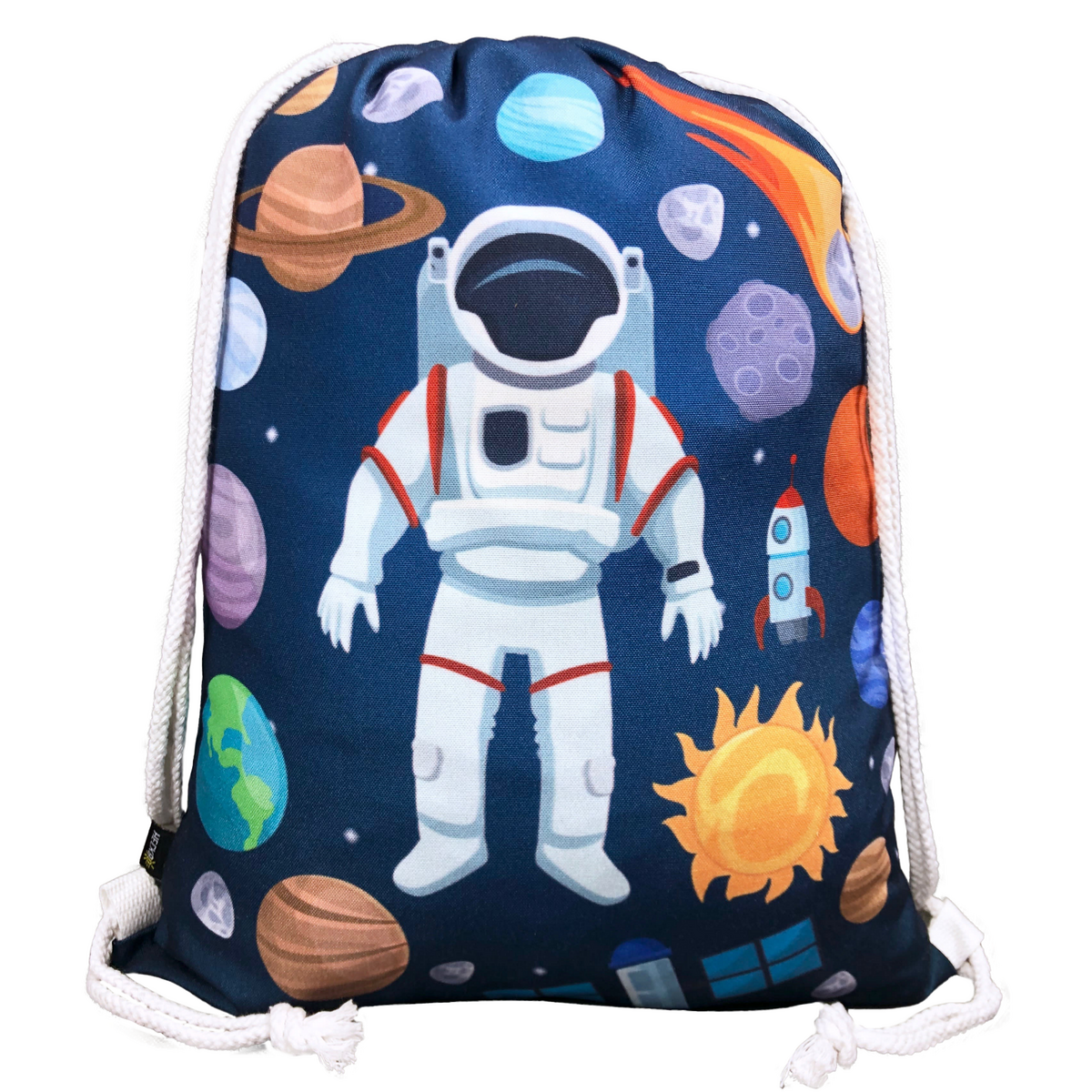 Gym Bag Astronaut voor kinderen - Wit