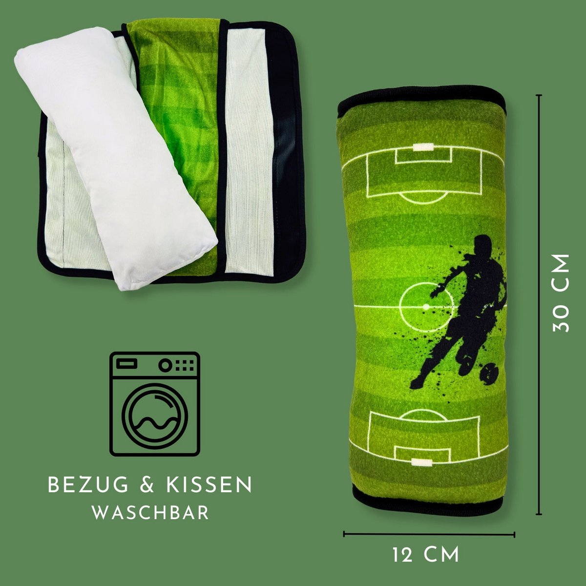 Auto slaapkussen voetbal