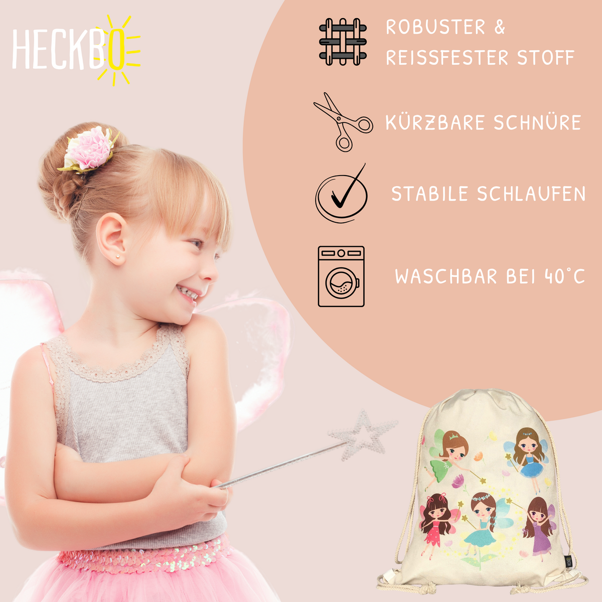Gym Bag Fairy voor kinderen
