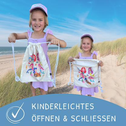 Sporttas zeemeermin beige