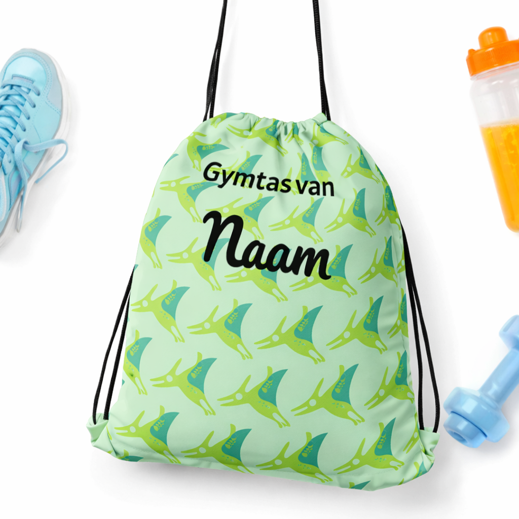 Gymtas met naam!