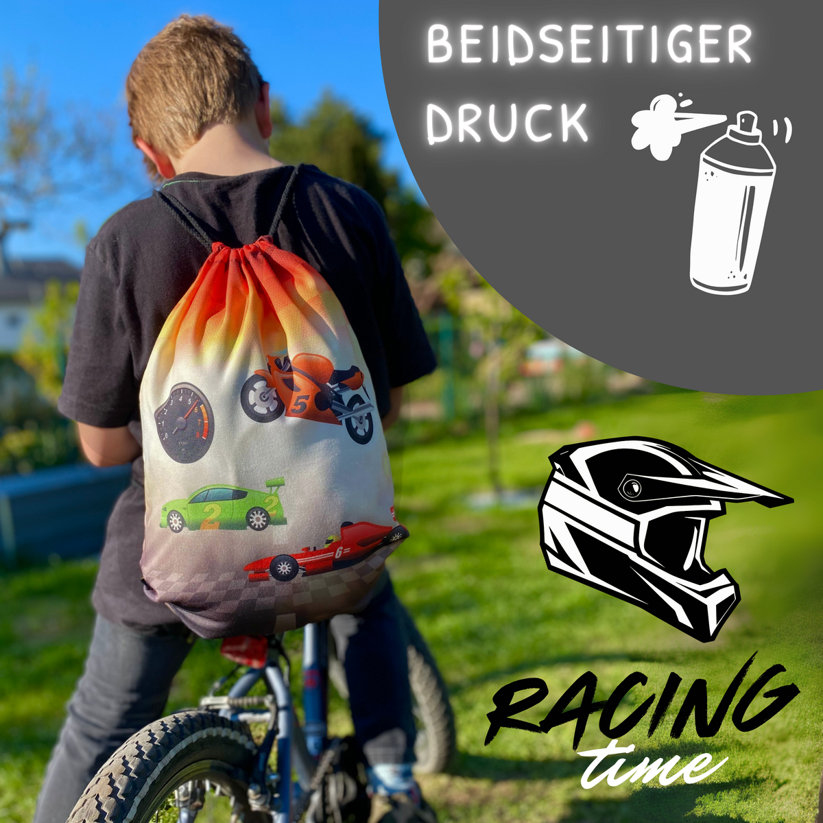 Gym Bag Racing voor kinderen