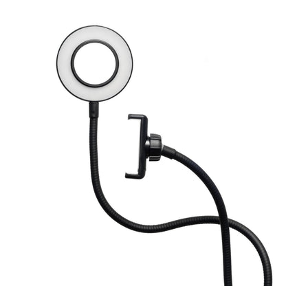 Vlogging Light - LED Selfie Ring Light met Smartphone Houder