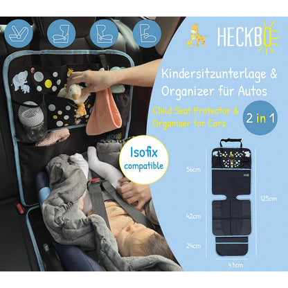 Kinderautostoel stoelhoes baby dieren mama