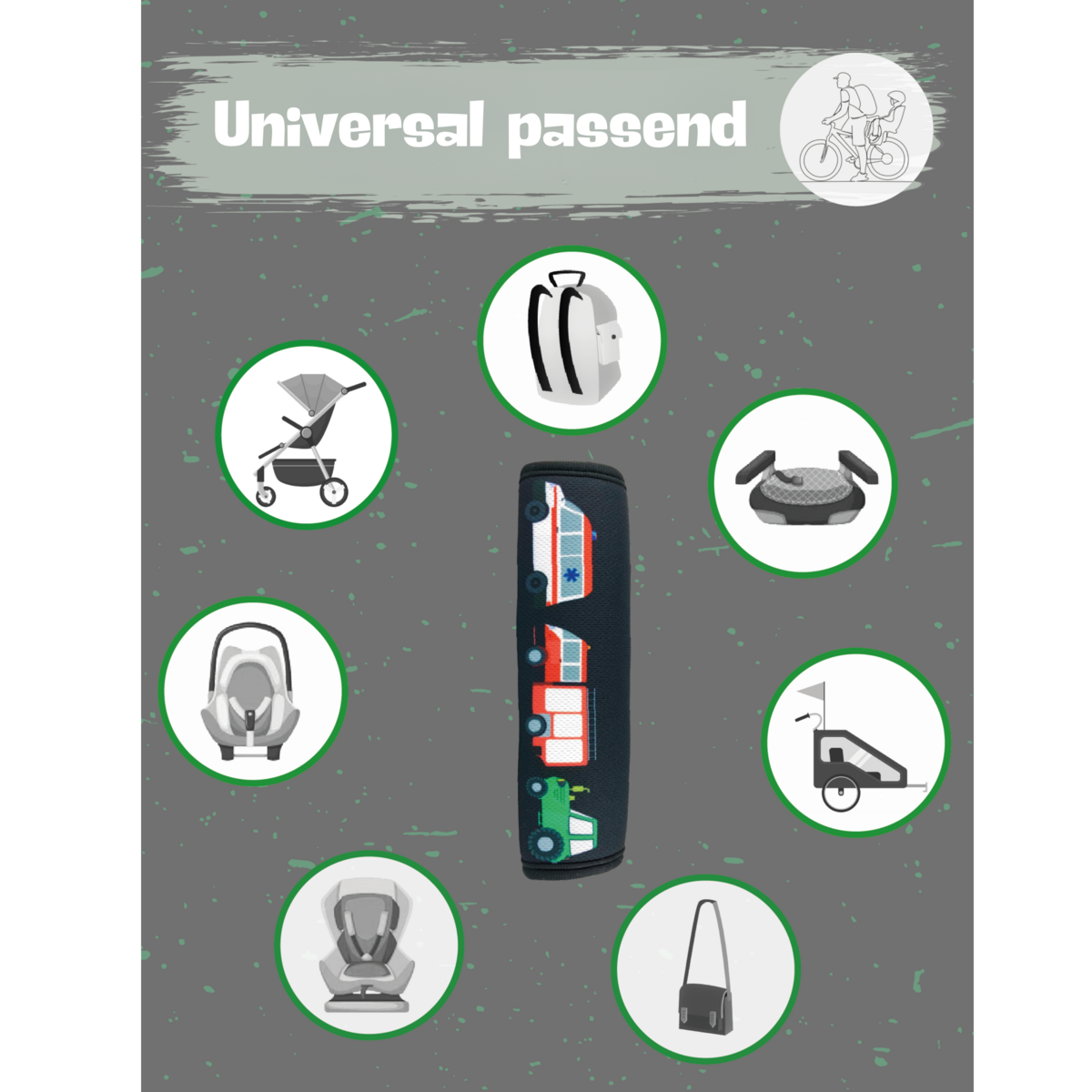 Auto Belt Protection Fire Brigade, Tractor, Ambulance