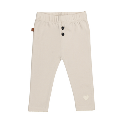 Volg je hart Kids Legging | Zilvergrijs