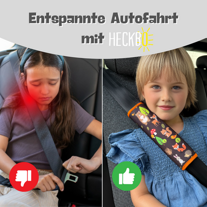 Auto Gurtschutz Waldtiere