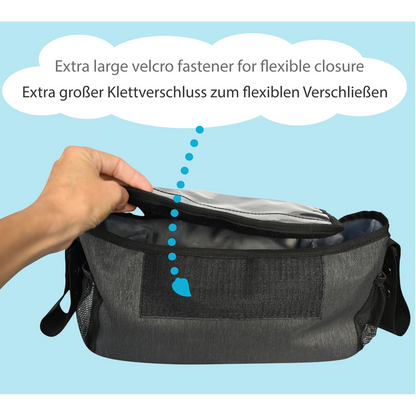Baby Stroller Bag met een smartphonietas