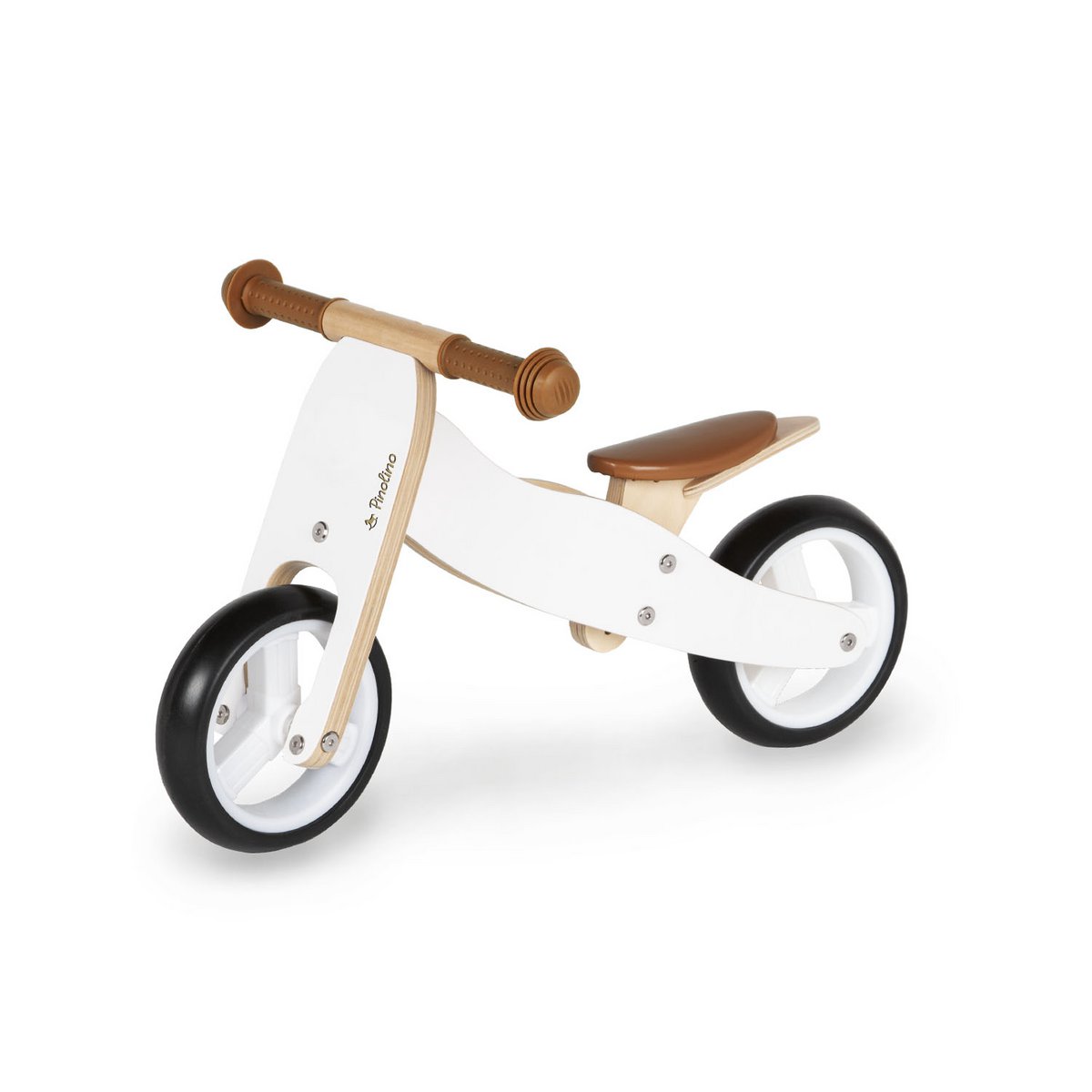 Mini driewieler "Charlie", wit/natuurlijk