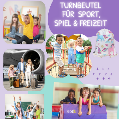 Gym Bag voor kinderen eenhoorn