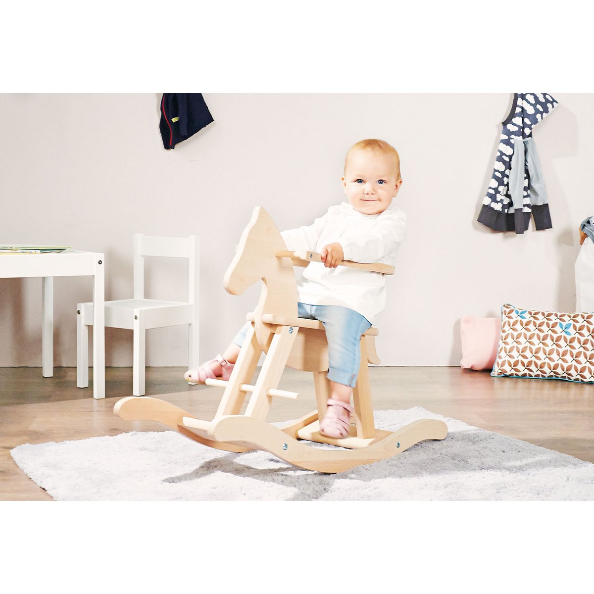 Rocking Horse "Pinolino" met ring