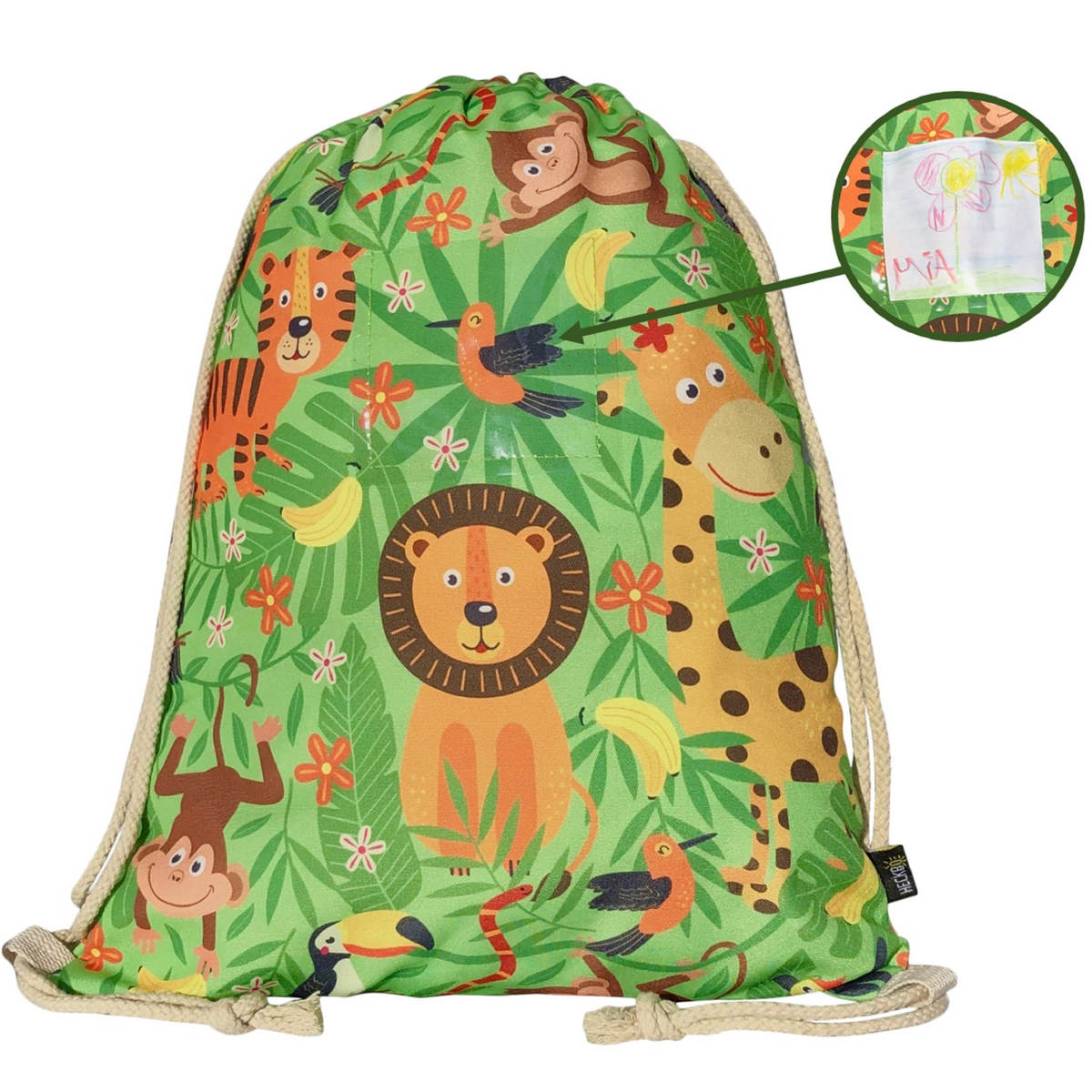 Gymnastics Jungle voor kinderen met raam