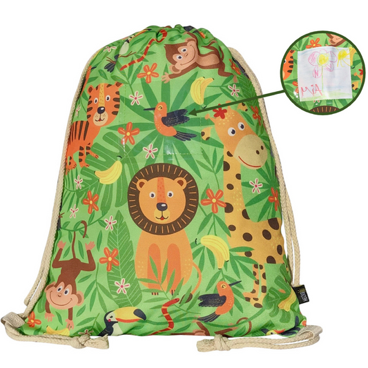 Gymnastics Jungle voor kinderen met raam