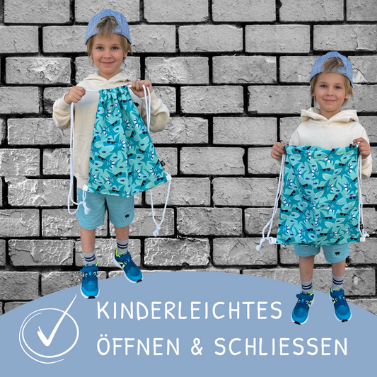 Gym Bag Shark voor kinderen