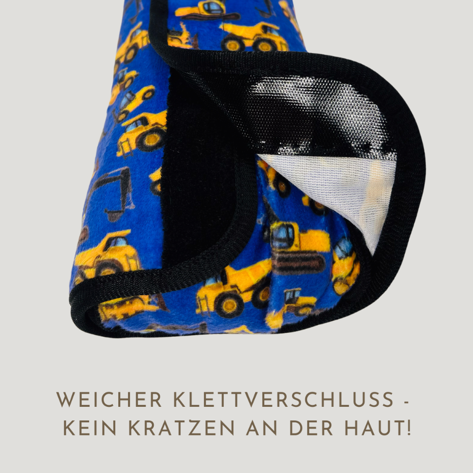 auto slaapkussen bouwvoertuigen