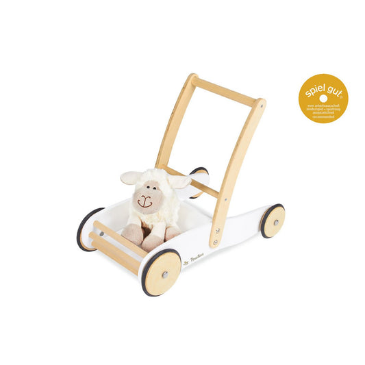 Leren Walker "uli", wit
