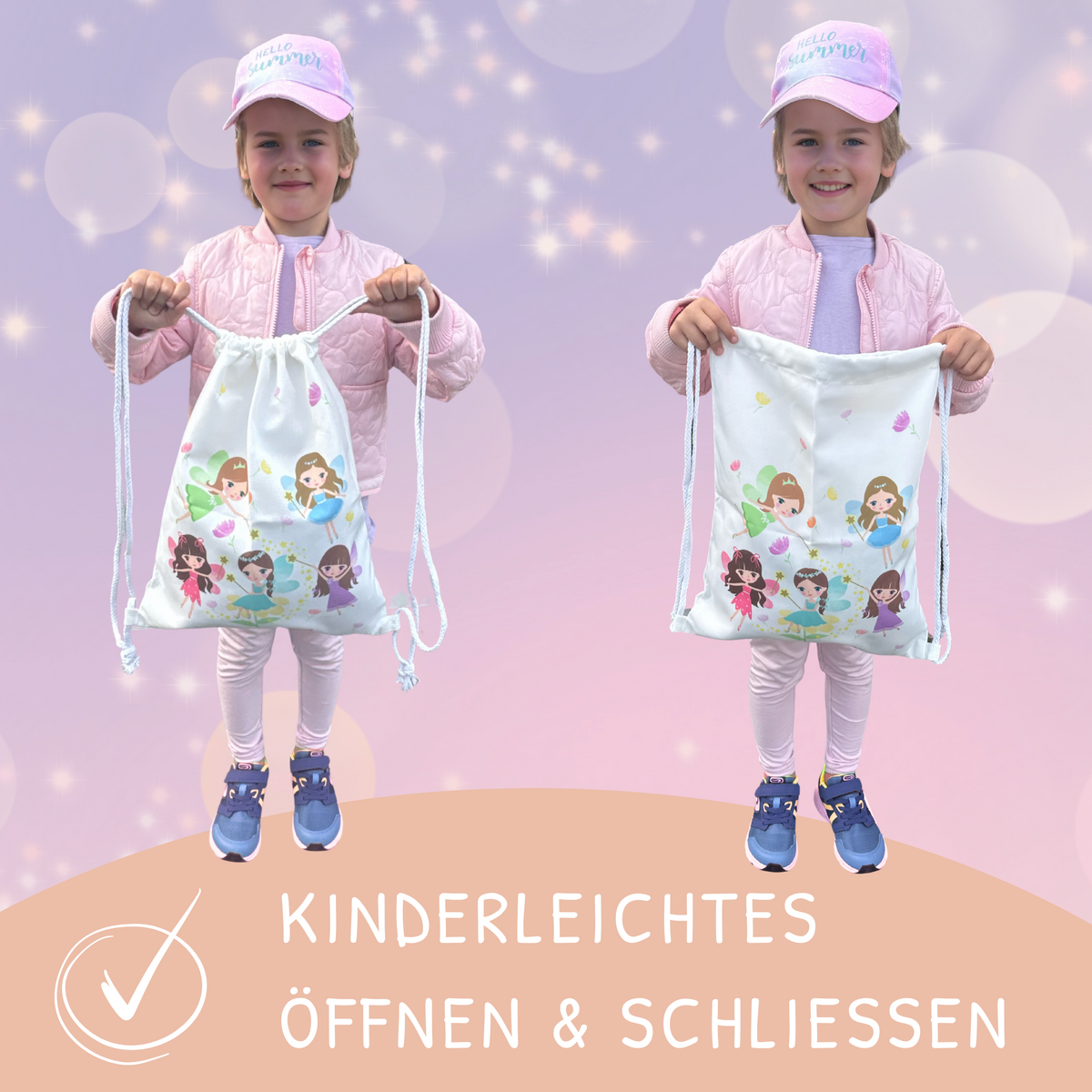 Gym Bag Fairy voor kinderen
