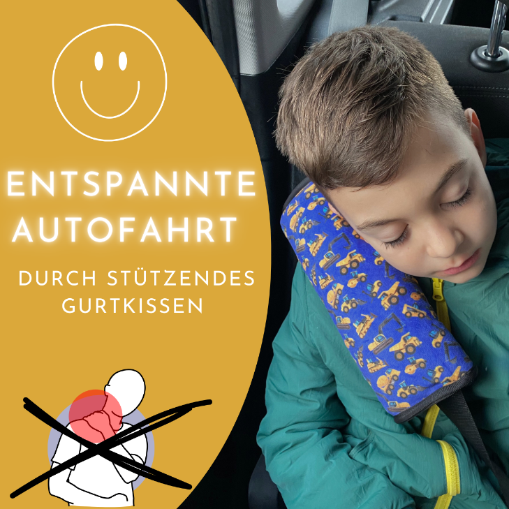 auto slaapkussen bouwvoertuigen