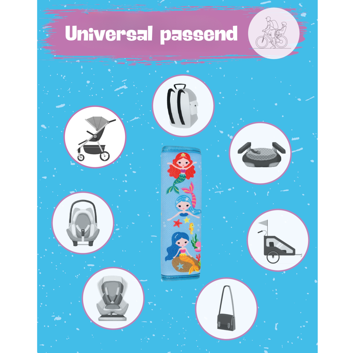 Auto -riembescherming Mermaid