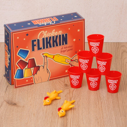 Tafelspel "Desktop Flickin' Chicken"