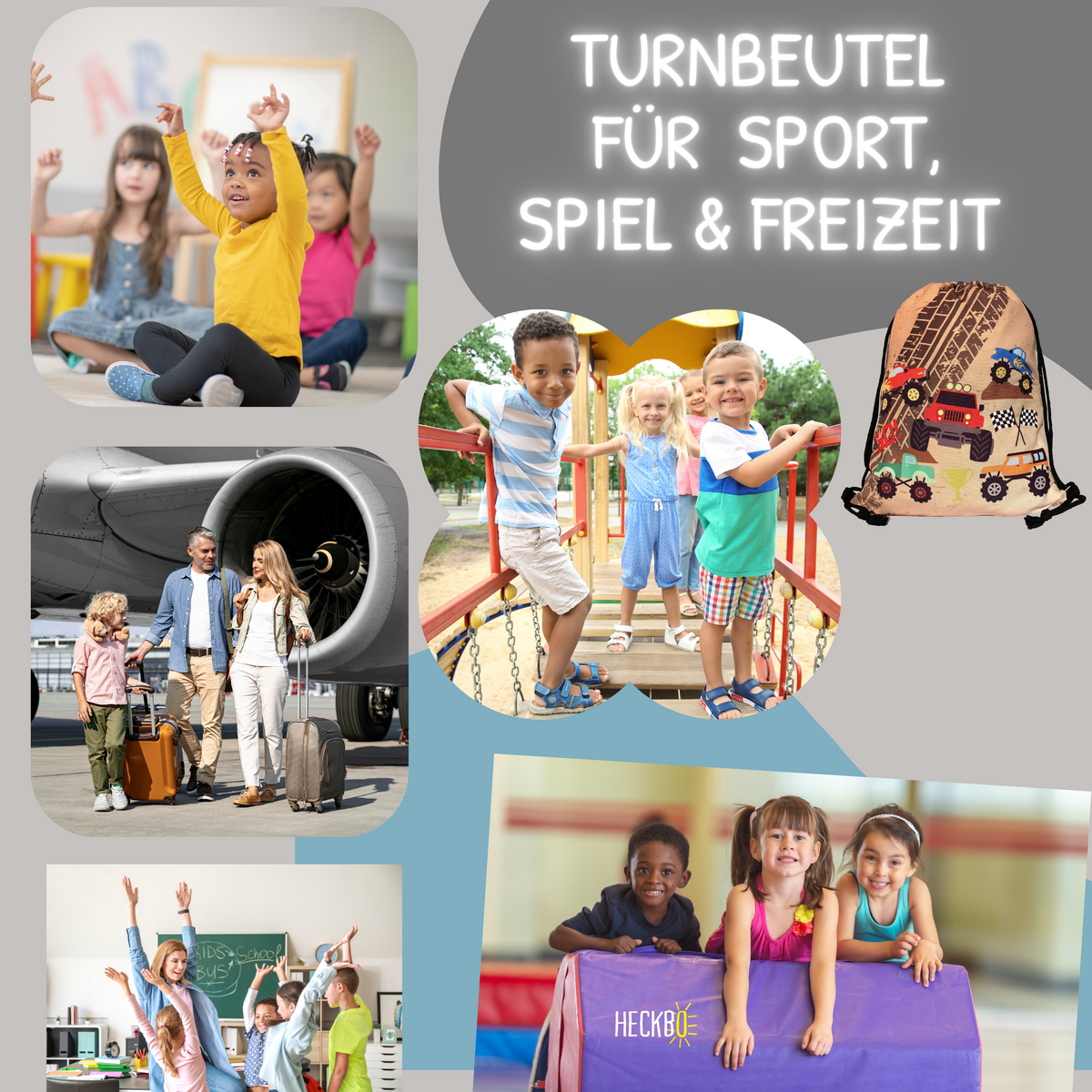 Gymnasium Monster Truck voor kinderen