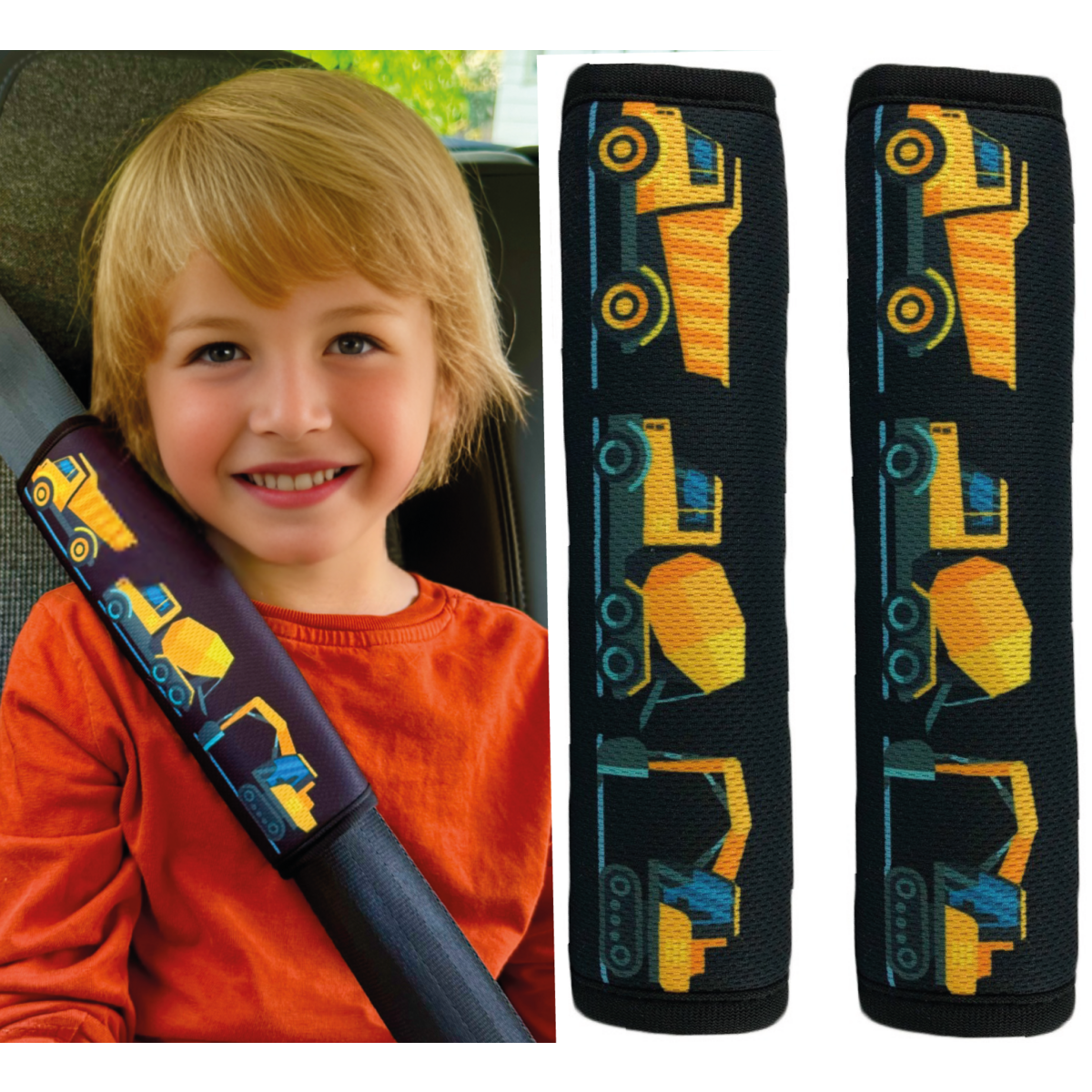 Autogordelbescherming bouwvoertuigen